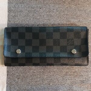 Authentic Louis Vuitton Damier Graphite Portefeiulle Ron Modulable